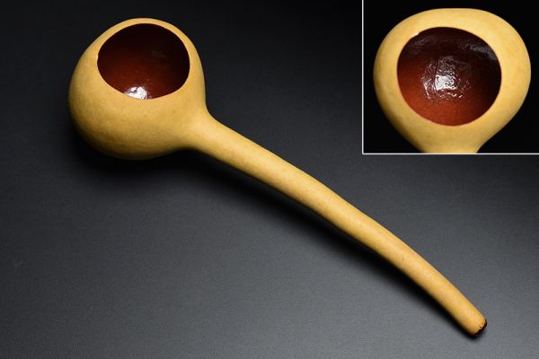 内朱塗瓢杓 煎茶道具茶器漆芸瓢箪柄杓(漆芸)｜売買されたオークション情報、yahooの商品情報をアーカイブ公開 - オークファン（aucfan ...