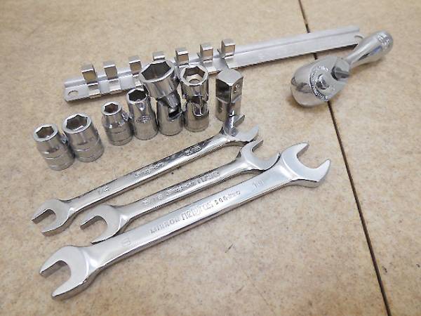 ☆Snap-on、ネプロス、KTC等　ラチェット、スパナ　11点セット