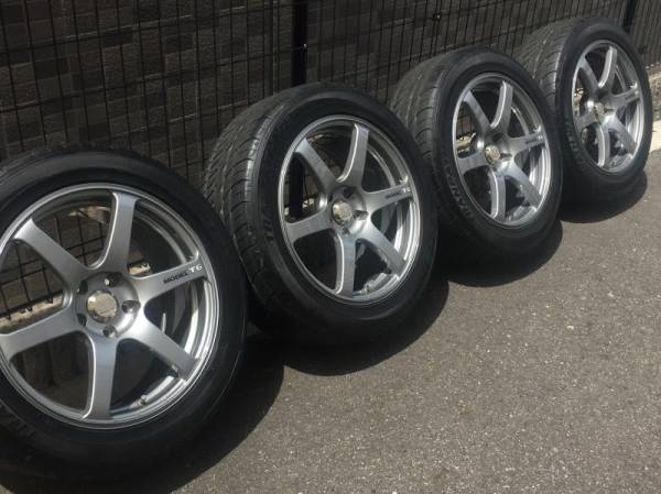 美品　AVS　T6　235/50R18　4本セット　エルグランド　アルファード　等