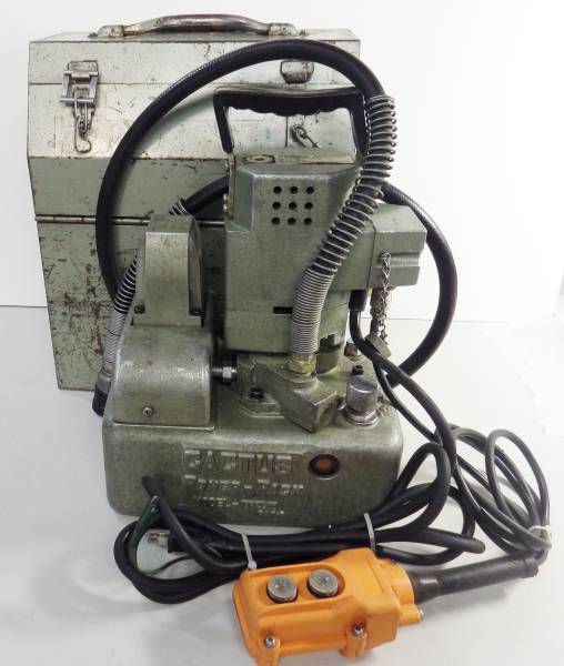 ★カクタス　電動油圧ポンプ　SEP-20D　動作品★中古★