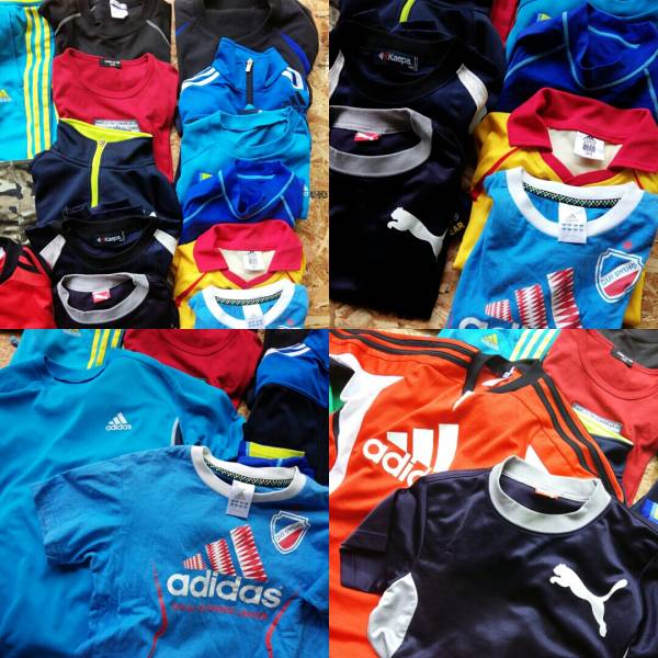 ★25点 男の子 スポーツ 120～140 まとめ売り 長袖 半袖 子供 アディダス ナイキ 福袋 サッカー 兄弟（5-2-A