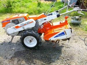 ♬ ヤフオクで落札！￥31008 クボタ耕耘機・K1-85・・現状渡