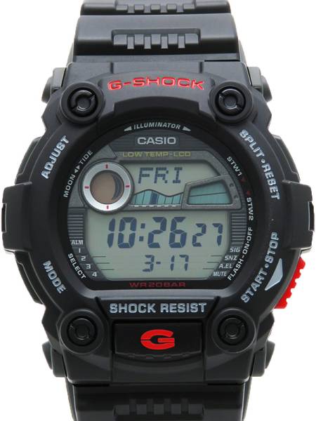 美品 カシオ Gショック G-7900-1JF メンズ クォーツ ブラック