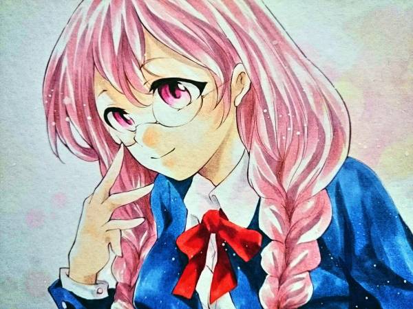 同人手描きデジキャラットイラスト うさだヒカル 制服 色紙 手描きイラスト 売買されたオークション情報 Yahooの商品情報をアーカイブ公開 オークファン Aucfan Com