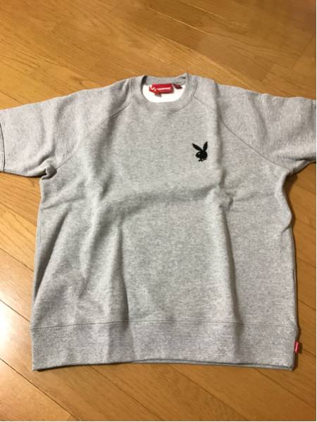 Supreme Playboy Crewneck - | Short Sleeve Football Sweatshirt Mens