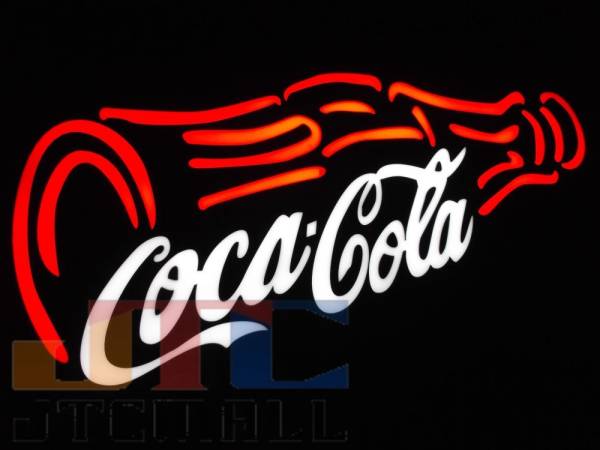 ドデカ BIGコカ・コーラLEDサインライト 全長約72cm Coca Cola