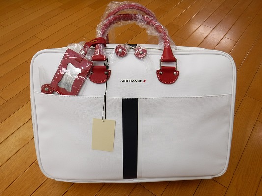 BB869 JACK RUSSELL×エールフランス ジャックラッセル 新品 白革 