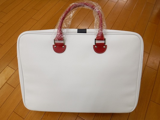 BB869 JACK RUSSELL×エールフランス ジャックラッセル 新品 白革 
