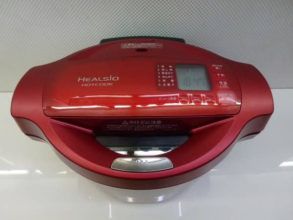 生活家電 ヘルシオ ホットクック レッド KN-HT99A-R
