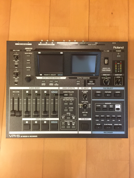 RolandVR-5 AVMIXER&RECORDER ※ローランドVR-5 AVミキサーアンド