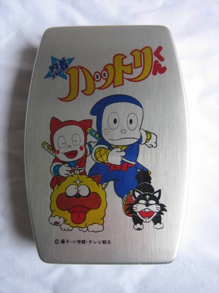 昭和レトロ　忍者ハットリくん　アルミ弁当　ハットリくん　レトロ弁当箱 昭和レトロ 忍者ハットリくん アルミ 弁当箱 ,昭和レトロ 忍者ハットリ
