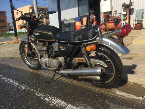 蔵出し！書付き！ GT550 国内物 当時物 名車 旧車 族車 gt250 gt380