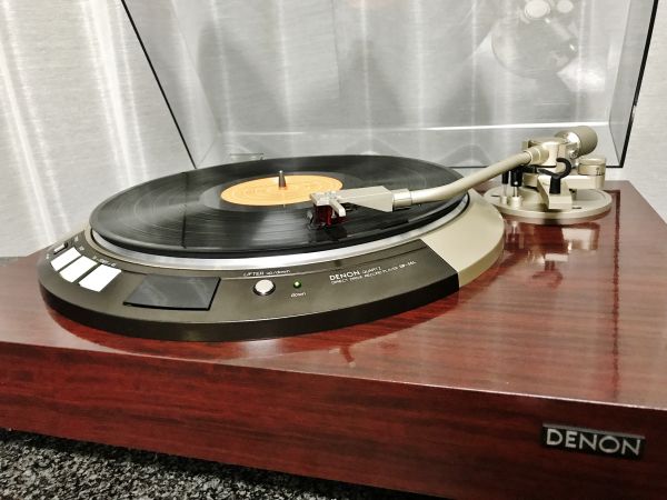 DENON 完動美品 DENON DP-55L オートリフトアップ レコード