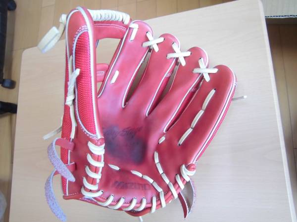 ★激レア ミズノ ビクトリーステージ 軟式オーダー 松井モデル 耕作 作 内野 外野 メッシュ