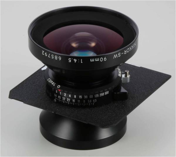 Nikon 90mm | Nikkor-SW SW F4.5 f⁄4.5 Nikkor Lens 0 Copal Large