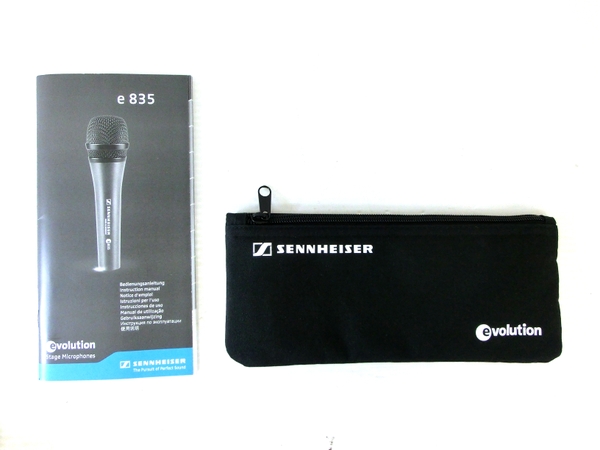 SENNHEISER e 835-S ダイナミックマイク スイッチ付 新品2本