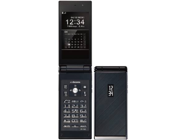 ■新品未使用■保証付き■docomo F-11C ブラック■白ロム■判定○