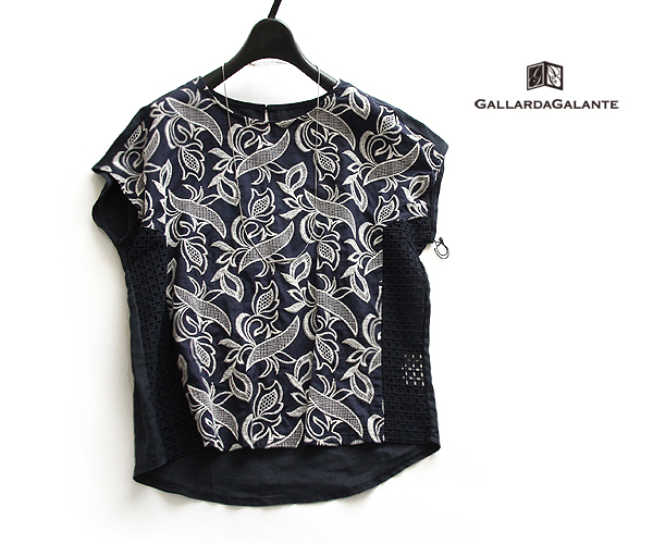 美品 GALLARDAGALANTE リネンダブルベスト リネン100% ジレ 楽天市場