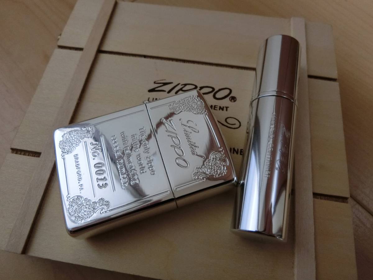 Zippo ジッポー 特別限定品 1000個 シリアルナンバー入 シルバー仕上げ 