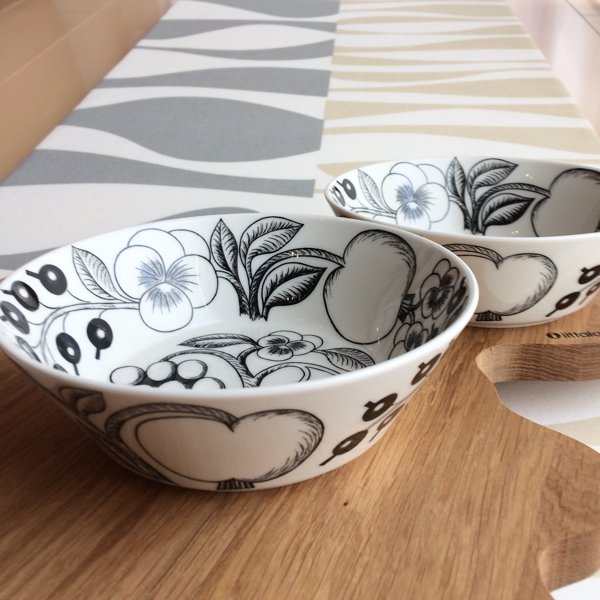 新品 2個 ARABIA アラビア ブラック パラティッシ ボウル 17㎝