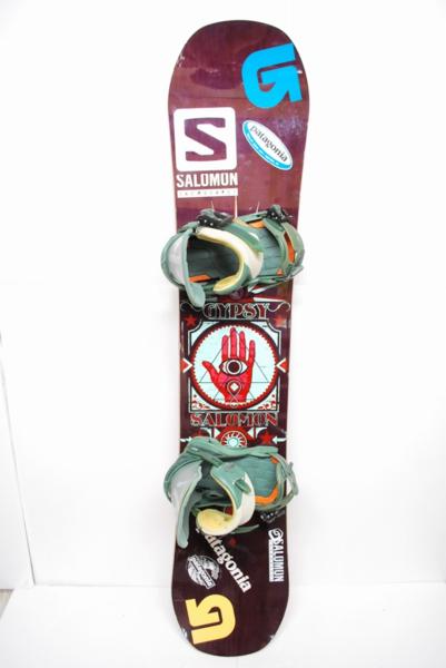 中古 12/13 SALOMON サロモン GYPSY ジプシー 139cm SALOMON DISTRICT