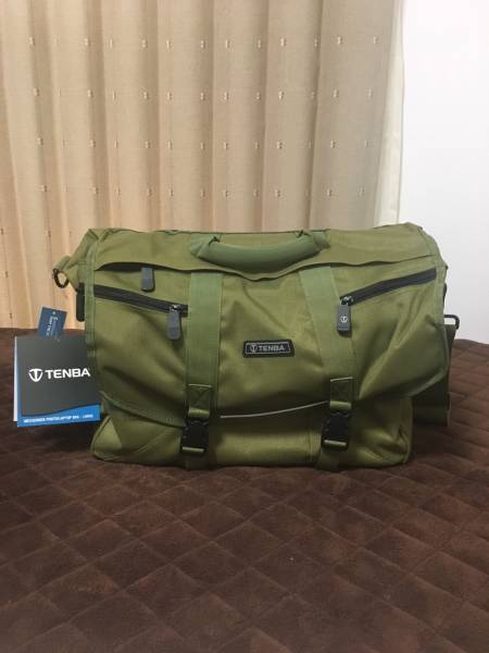 TENBA カメラバッグ MESSENGER BAG LARGE 19L オリーブ