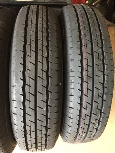 プロボックス、サクシード 新車外し 155/80R14 88/86N LT ダンロップ 