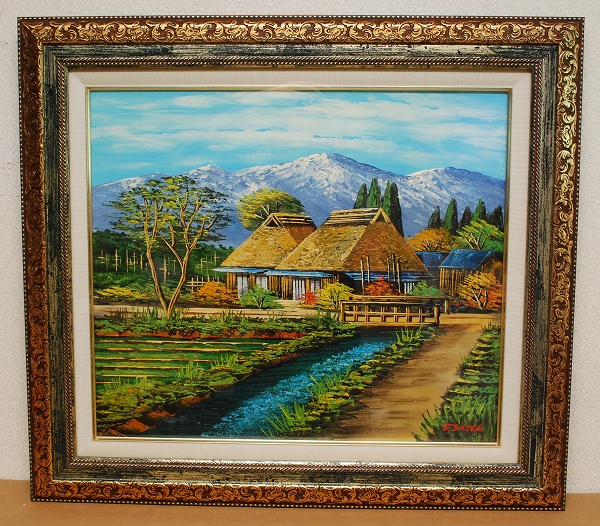 沢健 作品 油絵 F10 風景 絵画 ホビー・楽器・アート 【公式通販】