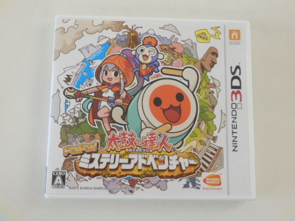 046Z780F★3DS 太鼓の達人 ドコドン! ミステリーアドベンチャー 中古