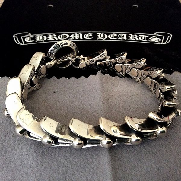 超美品【ChromeHearts クロムハーツ】ブレスレット SV925 シルバー