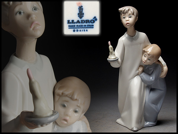 リヤドロ 陶器人形 LLADRO - 希少 サフィール スペイン製 陶器人形