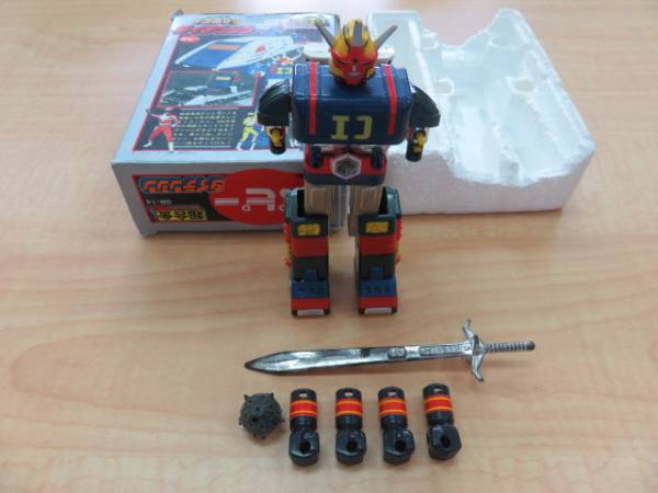 当時物 元箱 超合金 ポピー ダイデンジン 電子戦隊 デンジマン GB-14