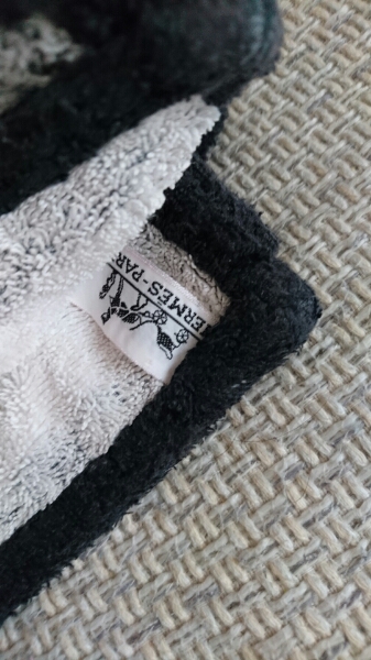 エルメスビーチタオルバスタオル玄関マット正規品ヒョウ動物