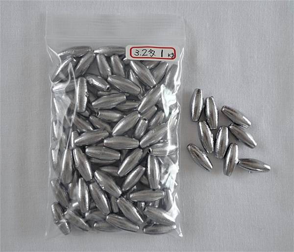 釣り オモリ 手作り 中通し 3 2匁 1 高純度鉛 ビシマ 仕掛けなどに 1 船用 売買されたオークション情報 Yahooの商品情報をアーカイブ公開 オークファン Aucfan Com