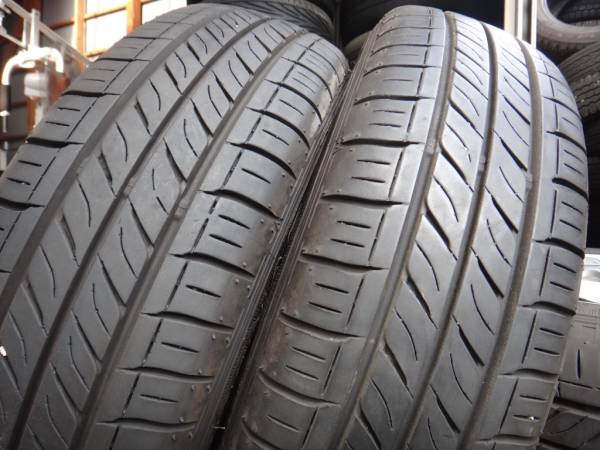 ダイハツタント純正アルミ・155/65R14・7～8分山程度4本セット