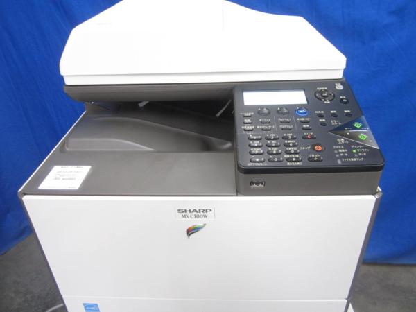 総使用枚数25枚！　中古A4カラー複合機　【SHARP MX-C300W】 ☆無線LAN対応☆ 