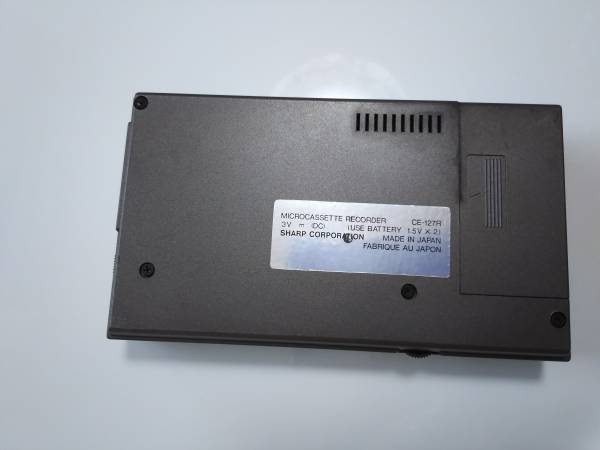SHARP シャープ CE-127R マイクロカセットレコーダー SHARP マイクロ