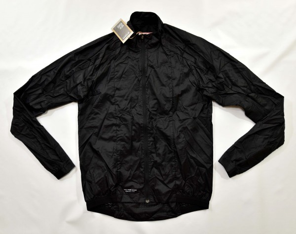 街乗ウエア★Giro★ジロ Wind 軽量ジャケット size:S 黒 ポーチで携行