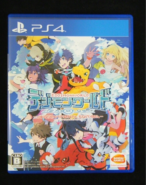 PS4 デジモンワールド -next 0rder- INTERNATIONAL EDITION デジモンワールドネクストオーダー 美品