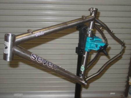 緊急値下☆SEVEN CYCLES SOLA セブン ソラ チタン フレーム☆MTB DISC