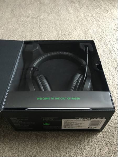 【美品】Razer KRAKEN USB ヘッドセット 2017年6月購入品