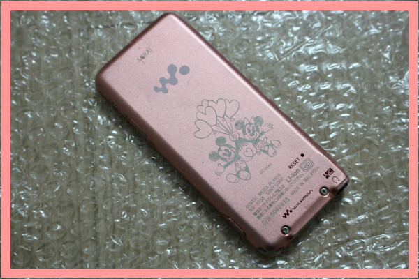 SONY Walkman NW-S755 ディズニーコラボ ライトピンク 16GB 中古