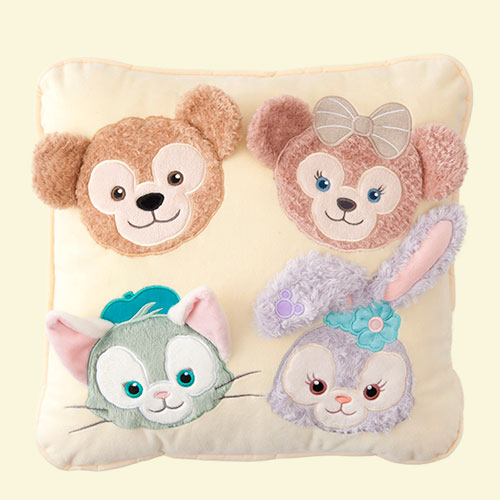 ぬいぐるみ　ダッフィー フレンズ 新品 ダッフィー&フレンズ クッション 8/1新発売 東京ディズニーシー