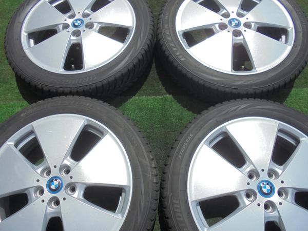 BMW i3 EV 純正 19インチアルミホイール 19×5J 5H PCD112 スタッドレス