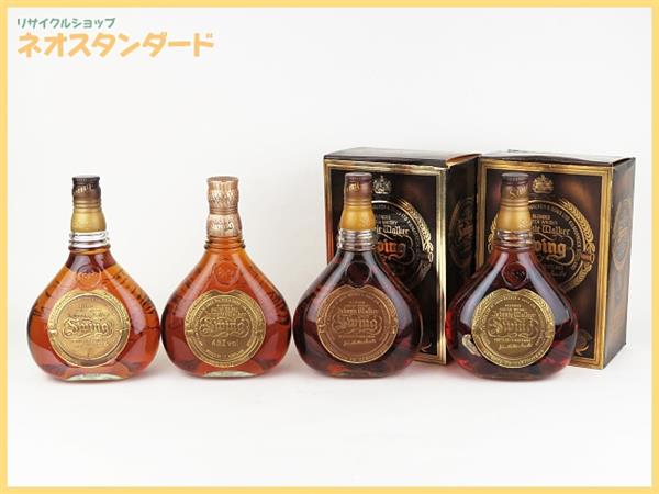 ジョニーウォーカー ウイスキー 750ml Johnnie Walker Sming 4本