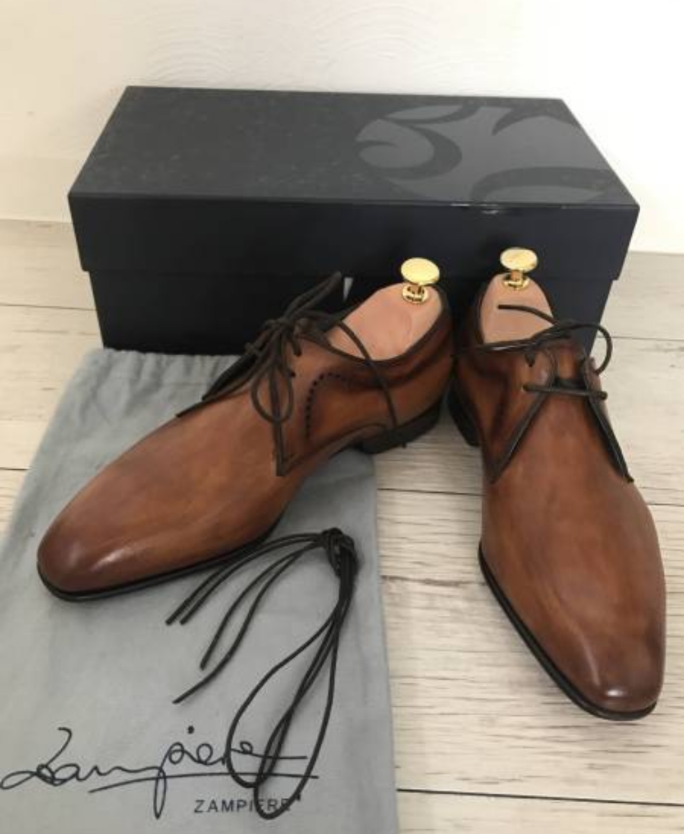 高級革靴ザンピエー :5(24.5cm)定価:54000円