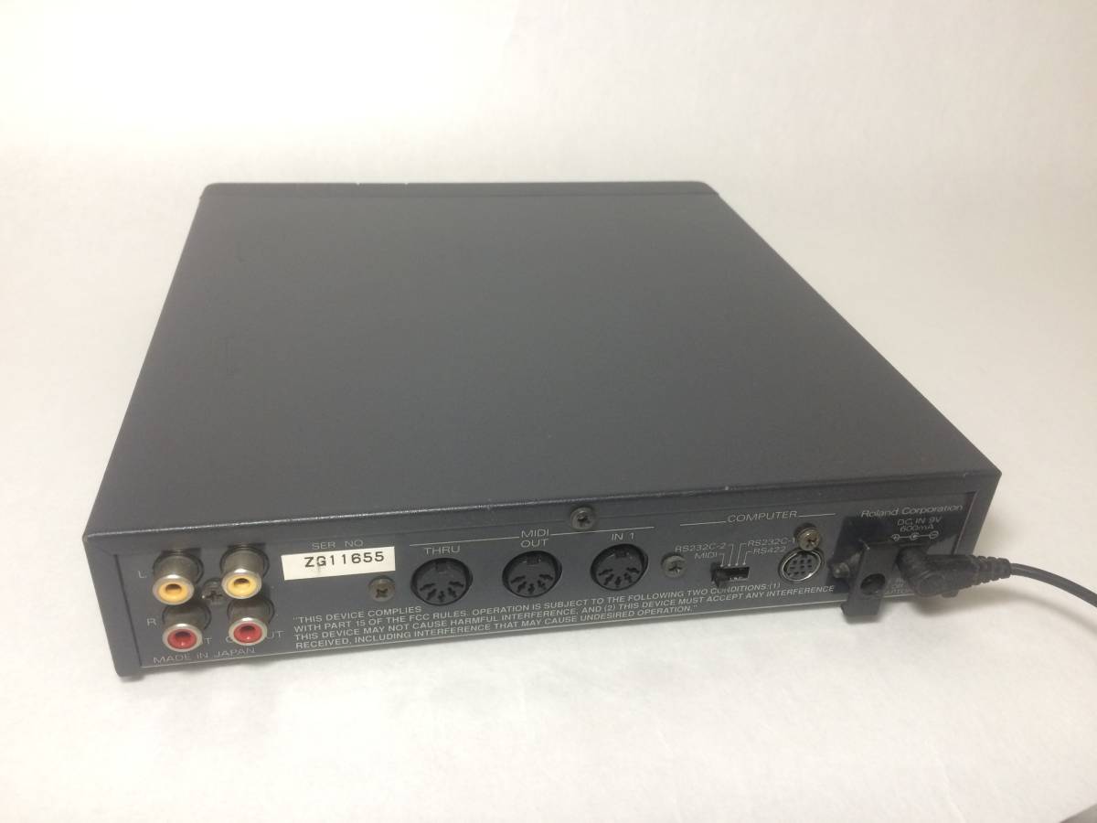 名機☆ROLAND☆SC-55mkⅡ☆GM，GS，MIDI音源☆送料