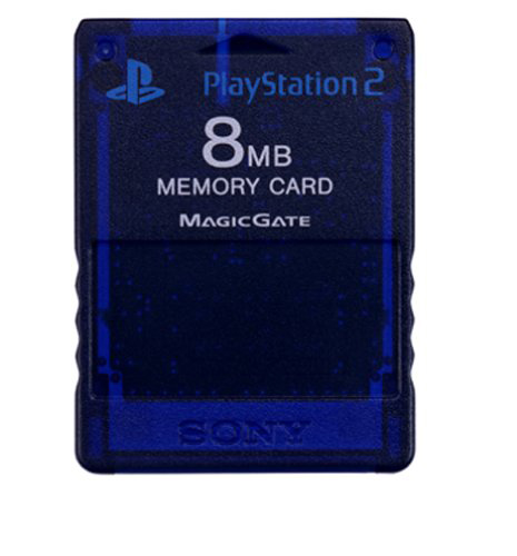SONY■PS2用メモリーカード(8MB) ミッドナイト・ブルー■SCPH-10020MB■新品未開封