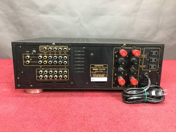 ONKYO INTEGRA A-817XG ビデオ入力付きプリメインアンプ◇現状品