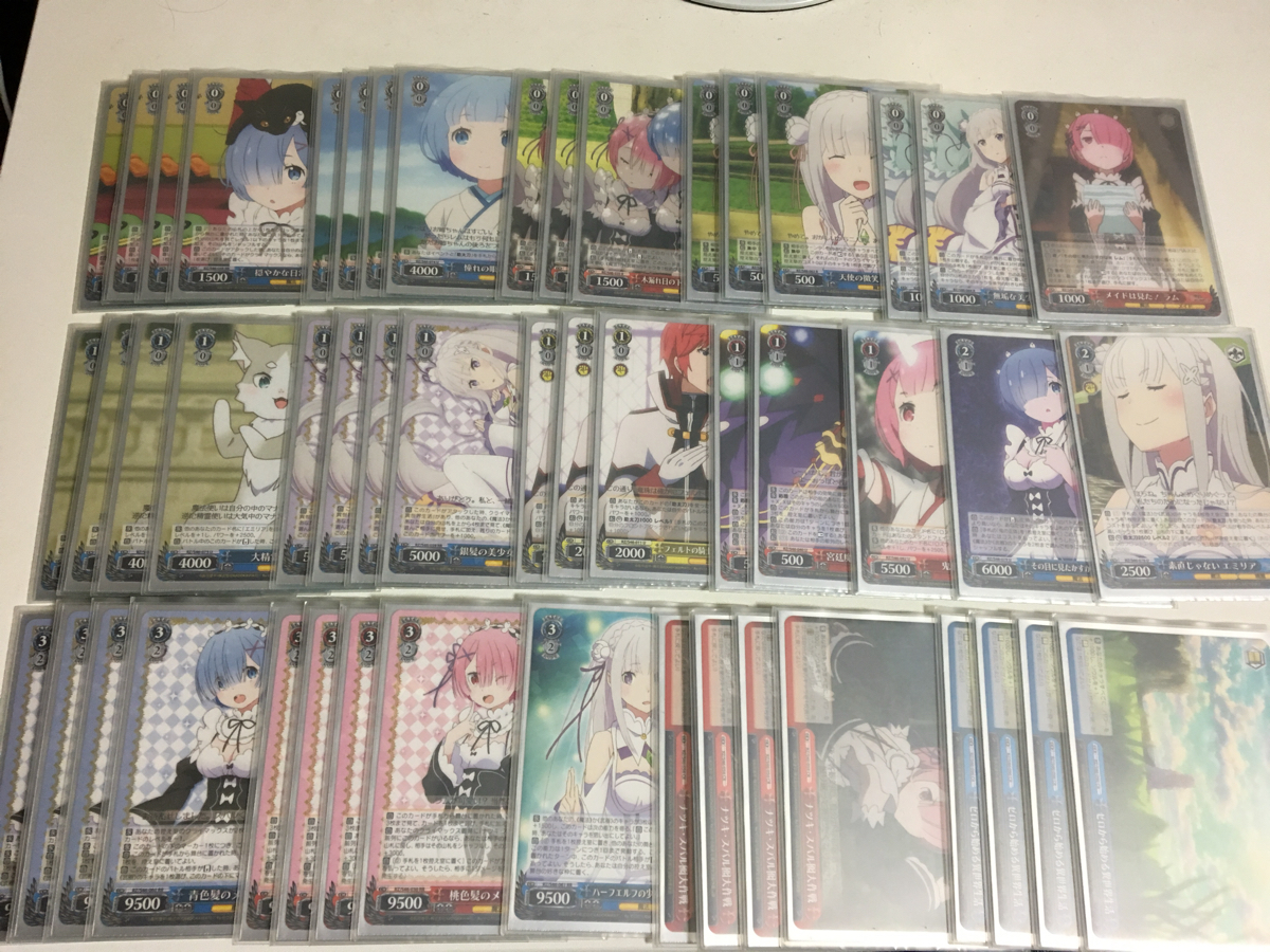 ヴァイス リゼロ デッキ パーツ付き